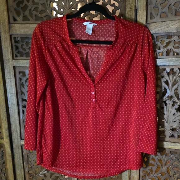 H&M Tops - H&M Red Nightshirt